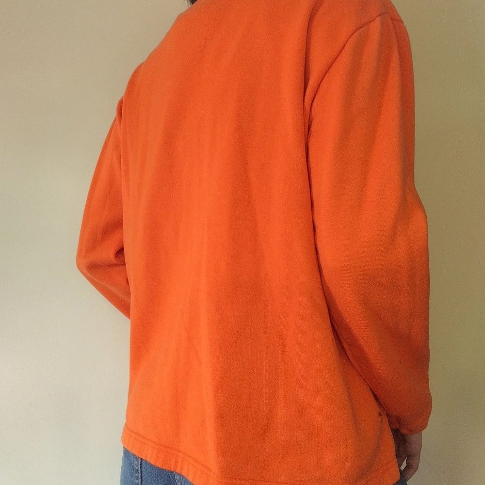 embroidered Halloween crewneck - Picture 3 of 4